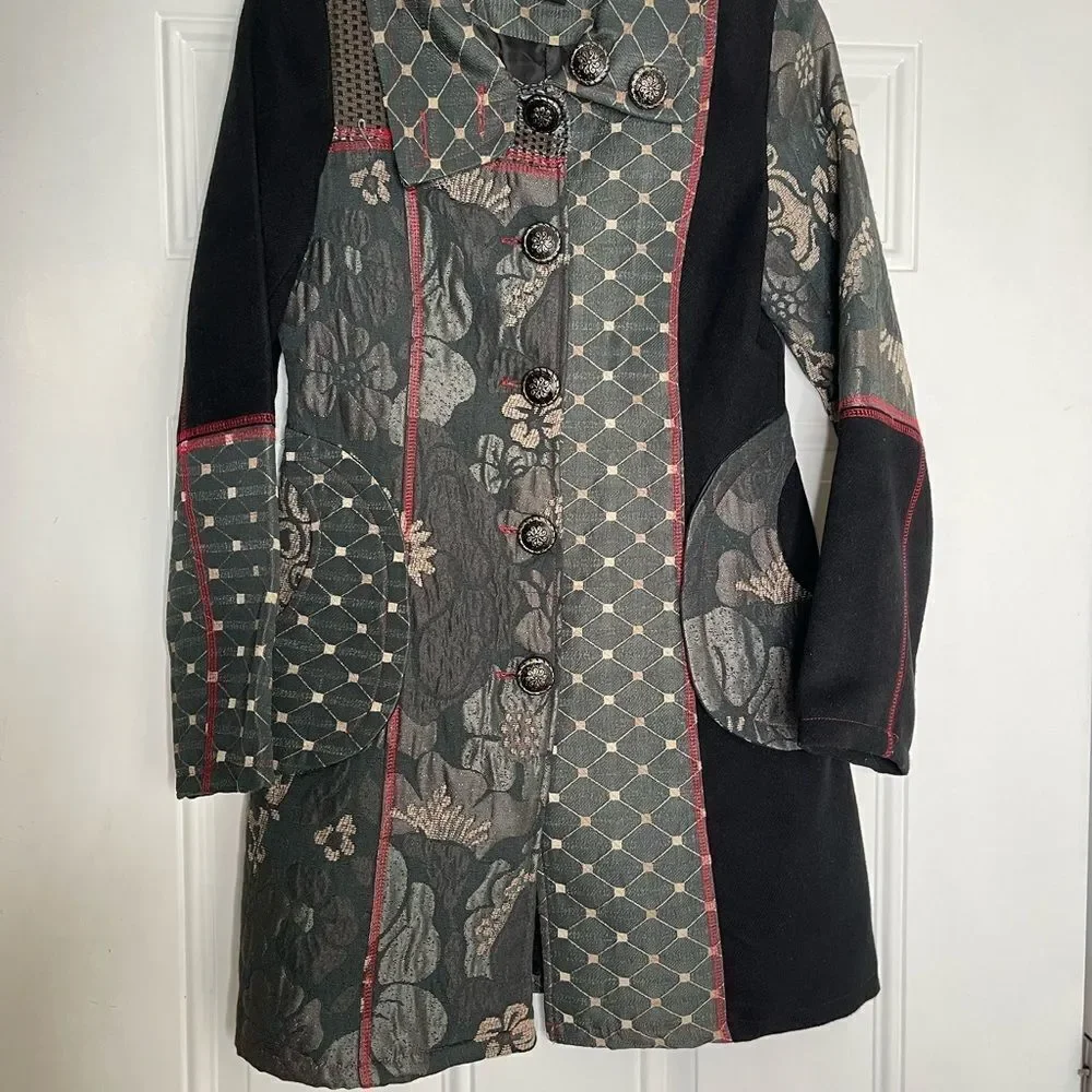 Moka Sport Patchwork‎ Art to Wear Trench